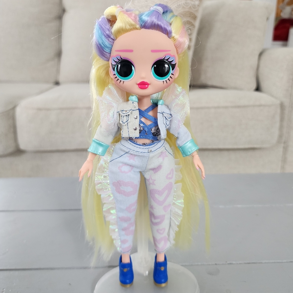MGA LOL Surprise OMG Stellar Gurl Fashion Doll Long Colorful Hair Beautiful